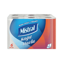 Mistral Çift Katlı Kağıt Havlu 6'lı