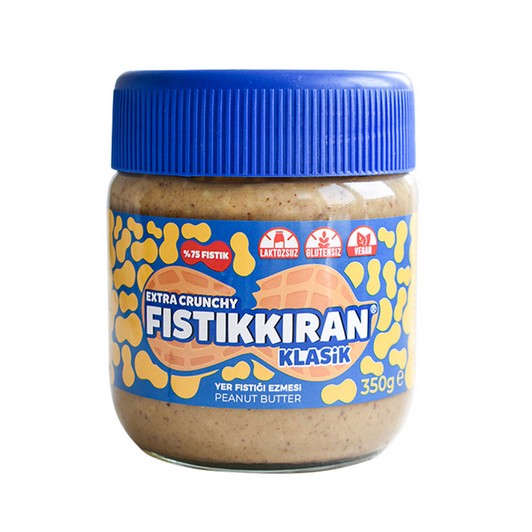 Fıstıkkıran Yer Fıstığı Ezmesi Sade 350 gr