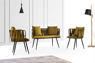 Karataş CC-2265 Çınar Çay Seti BF-17/Siyah Ayak