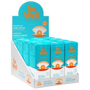 So Well Güneş Kremi SPF50+ 100 ml - 12'li Stant - Eski Ambalaj