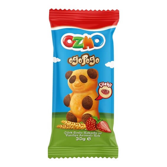 Şölen Ogopogo Çilekli Kek 30Gr