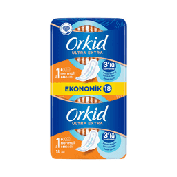 Orkid Ultra Normal Hijyenik Ped 18'li