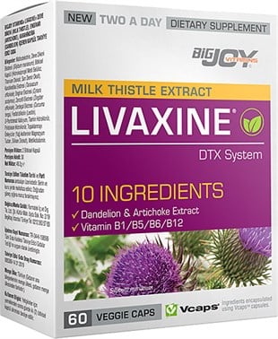 Suda Vitamin Livaxine 60 Kapsül