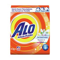 Alo Toz Çamaşır Deterjanı  Kar Çiçeği 4 kg