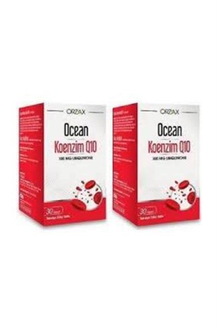 Ocean Koenzim Q10 100 mg 30 Kapsül - İkincisi %50 İndirimli