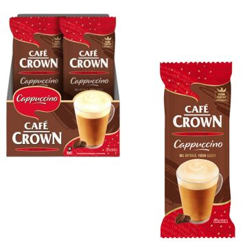 Cafe Crown Selection Cappuccino 14 Gr x 10 Adet