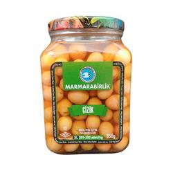 Marmara Birlik Yeşil Çizik Zeytin 850 Gr 201-230 Xl