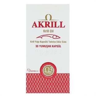 Akrill Krill Oil 30 Kapsül