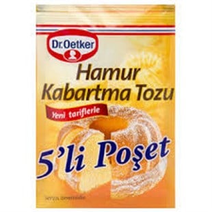 Dr Oetker Hamur Kabartma Tozu 5 Adet