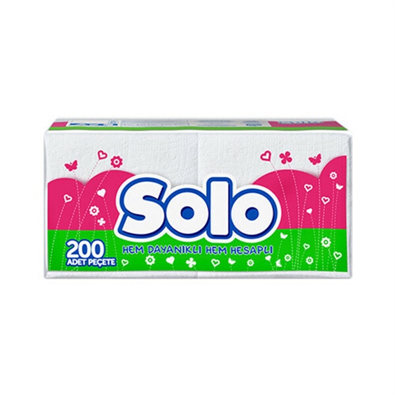 Solo Peçete 200'Lü
