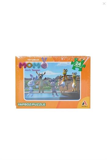 Adel TRT Çocuk Momo Akıllı Tavşan 24'lü Yapboz Puzzle