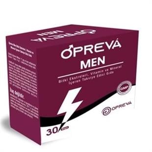 Opreva Men L-Arjinin L-Karnitin Ginseng Epimedium İçeren 30 Saşe