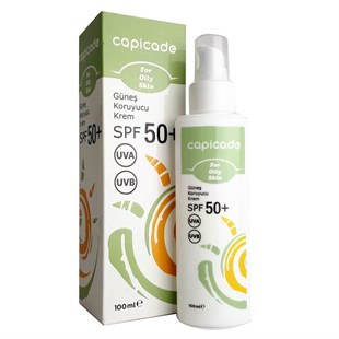 Capicade Güneş Koruyucu Krem Yağlı Ciltler İçin SPF50+ 100 ml - Eski Ambalaj