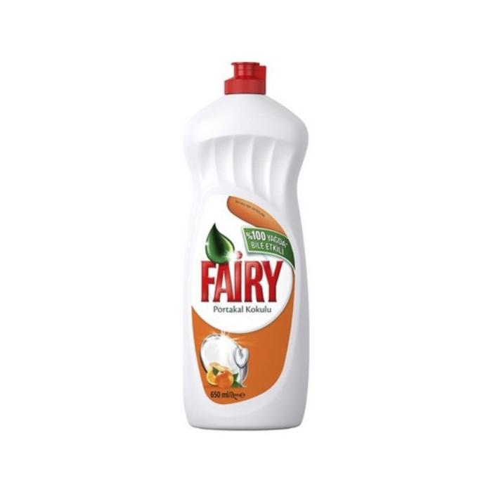 Fairy 650 ml Sıvı Bulaşık Deterjanı Portakal