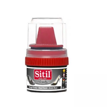 Sitil Krem Ayakkabı Boyası Siyah 50 Gr