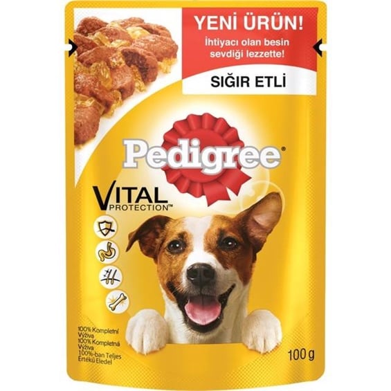 Pedigree Biftek Poşet Mama 100 gr