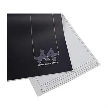 Bayındır Teknik Resim Defteri Blok Dikey 36 YP A4