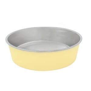Duvo+ Feeding Bowl Matte Mama Ve Su Kabı 240ml Yellow
