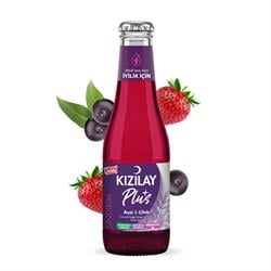 Kızılay Maden Suyu Açai&Çilek 200 Ml +Plus Şekersiz