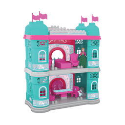 Oyuncak Bloklar Buzlar Ülkesi Şato 35 Parça