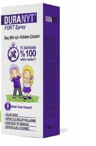 Dura Nyt Fort Bit Spreyi 100 ml - Metal Taraklı