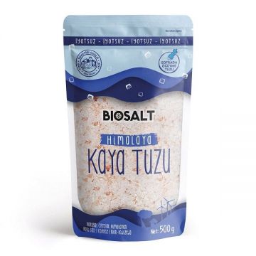 BİSALT HİMALAYA KAYA TUZU İRİ 500 GR