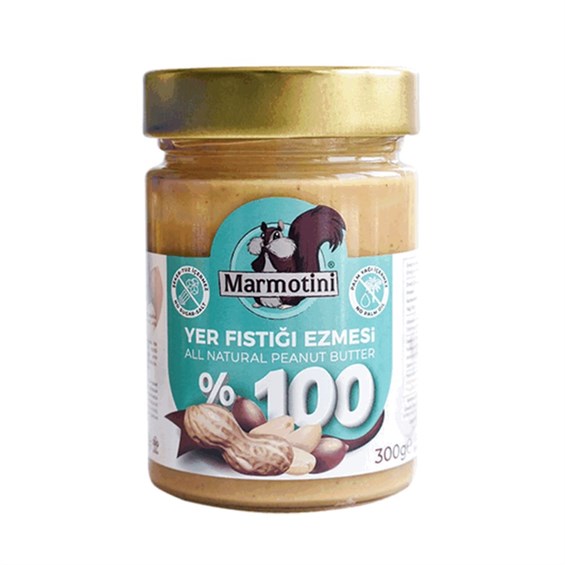Marmotini Fıstık Ezmesı %100 300 gr