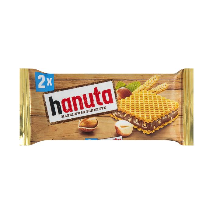 Hanuta Fındıklı ve Sütlü Çikolatalı Gofret 44 Gr