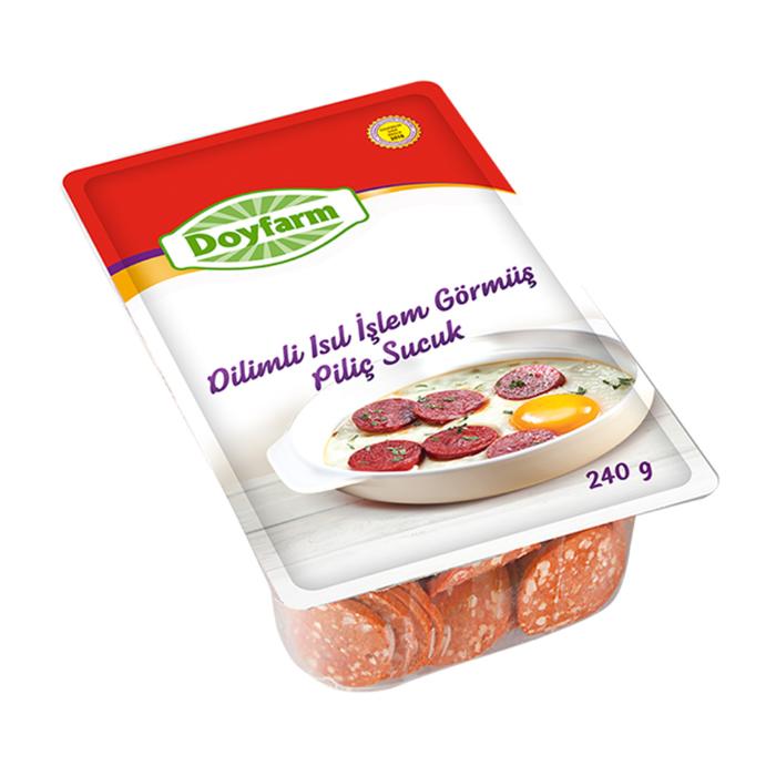 Doyfarm Piliç Dilimli Sucuk 240 gr