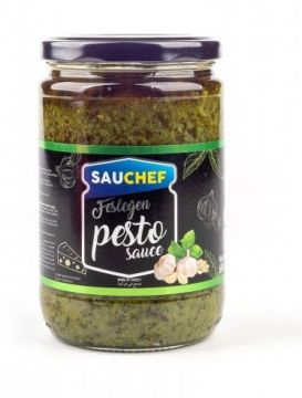 Sauchef Pesto Fesleğenli Sos 600 Gr Cam Kavanoz