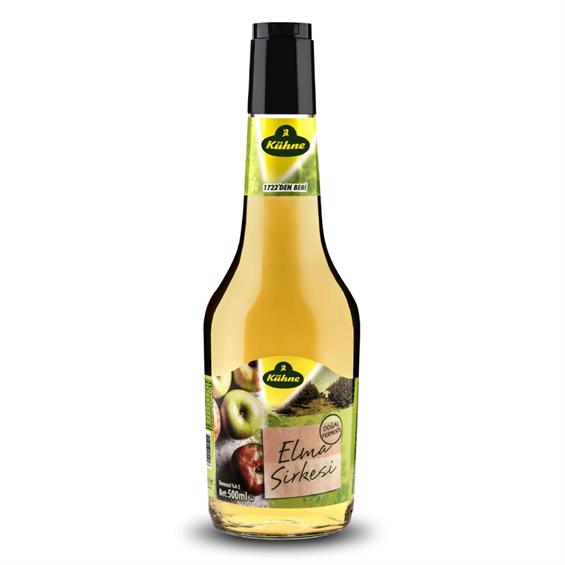 Kühne Elma Sirkesi Cam 500 ml