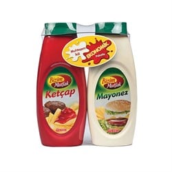 Ülker Bizim Mutfak Ketçap 600 gr+ Mayonez 540 gr