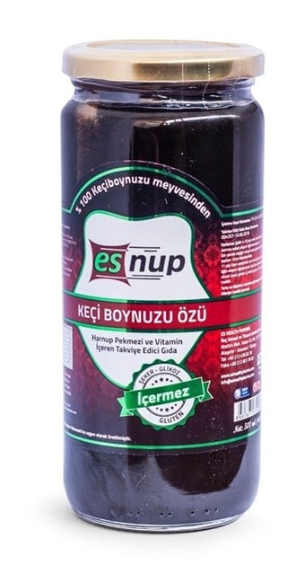 Esnup Keçi Boynuzu Özü , Harnup Pekmezi ve Vitamin içeren Takviye Edici Gıda 640gr