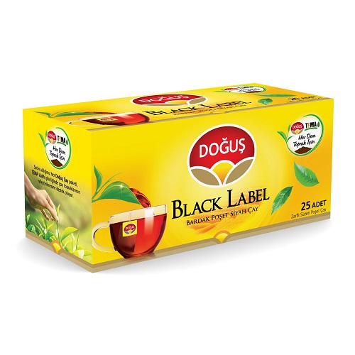 Doğuş Black Label 25'Li Bardak Poşet 50 Gr
