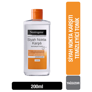 Neutrogena Visibly Clear Tonik Siyah Nokta Temizleyici 200 ml