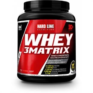 Hardline Nutrition Whey 3 Matrix Muzlu 908 gr