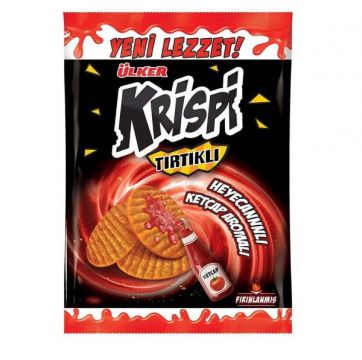 Ülker Krispi Tırtıklı 48 Gr Ketçap Aromalı
