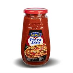 Burcu Pizza Sosu 580 gr cam