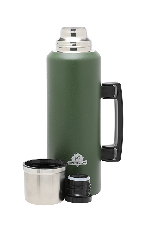 Aventurar Kamp Termosu 1,5L Yeşil