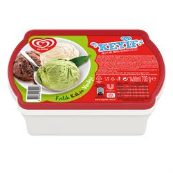 Algida Keyif Fıstık Kakao Vanilya 1400 ml