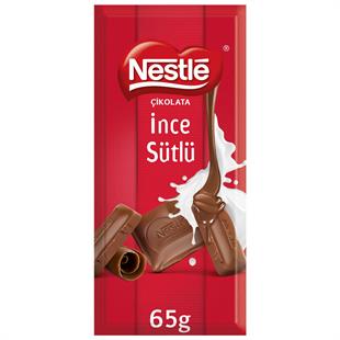 Nestle İnce Sütlü Tablet Çikolata 65g