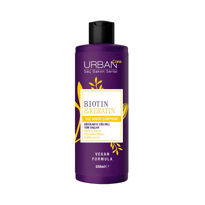 Urban Şampuan Biotin&Keratin 550 ml