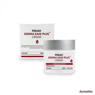 PEKAH Saccharomyces Fermente Özü Içeren Özel Seri Derma Ease Plus Cilt Bakım Kremi 50ml
