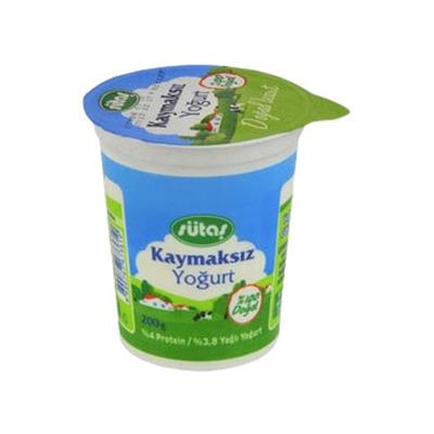 SÜTAS YOGURT 200gr KAYMAKSIZ