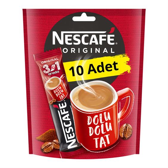 Nescafe 3'ü 1 Arada 10'lu 175 gr