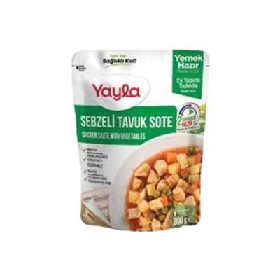 YAYLA SEBZELI TAVUK SOTE 200g
