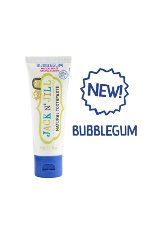 Jack N' Jill Doğal Diş Macunu Organik Sakızlı 50 gr