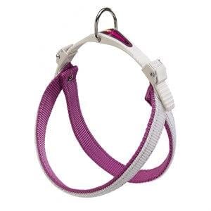 Ferplast Agilla Colors 7 Göğüs Tasması  Mor Beyaz