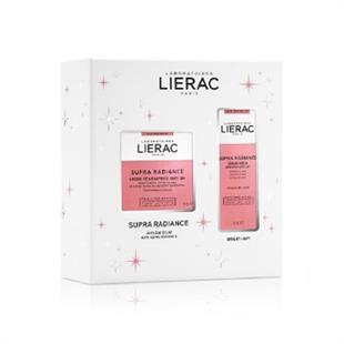 Lierac Supra Radiance Cream Işıltı Veren Yenileyici Krem 50 ml + Supra Radiance Detoks Etkili Serum 30 ml