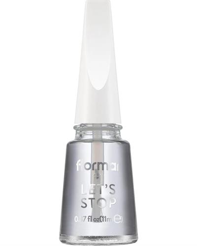 Flormar Acı Tat Veren Tırnak Koruyucu Cila - Lets Stop Base Coat - 000 - 8682536016926